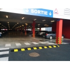 Retardér – káblový prejazd 30 km/h, 20 t, sada 2 ks – 250×400×70 mm, čierna | žltá